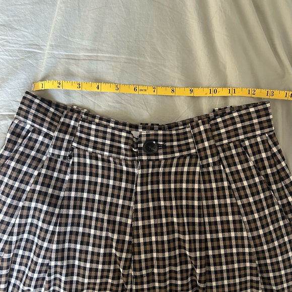 Topshop Plaid Trousers (fit like a size 2) - Picture 5 of 7
